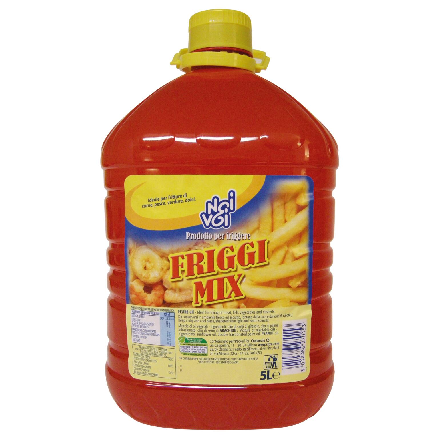 Olio Friggi mix pet 5L Noi&Voi