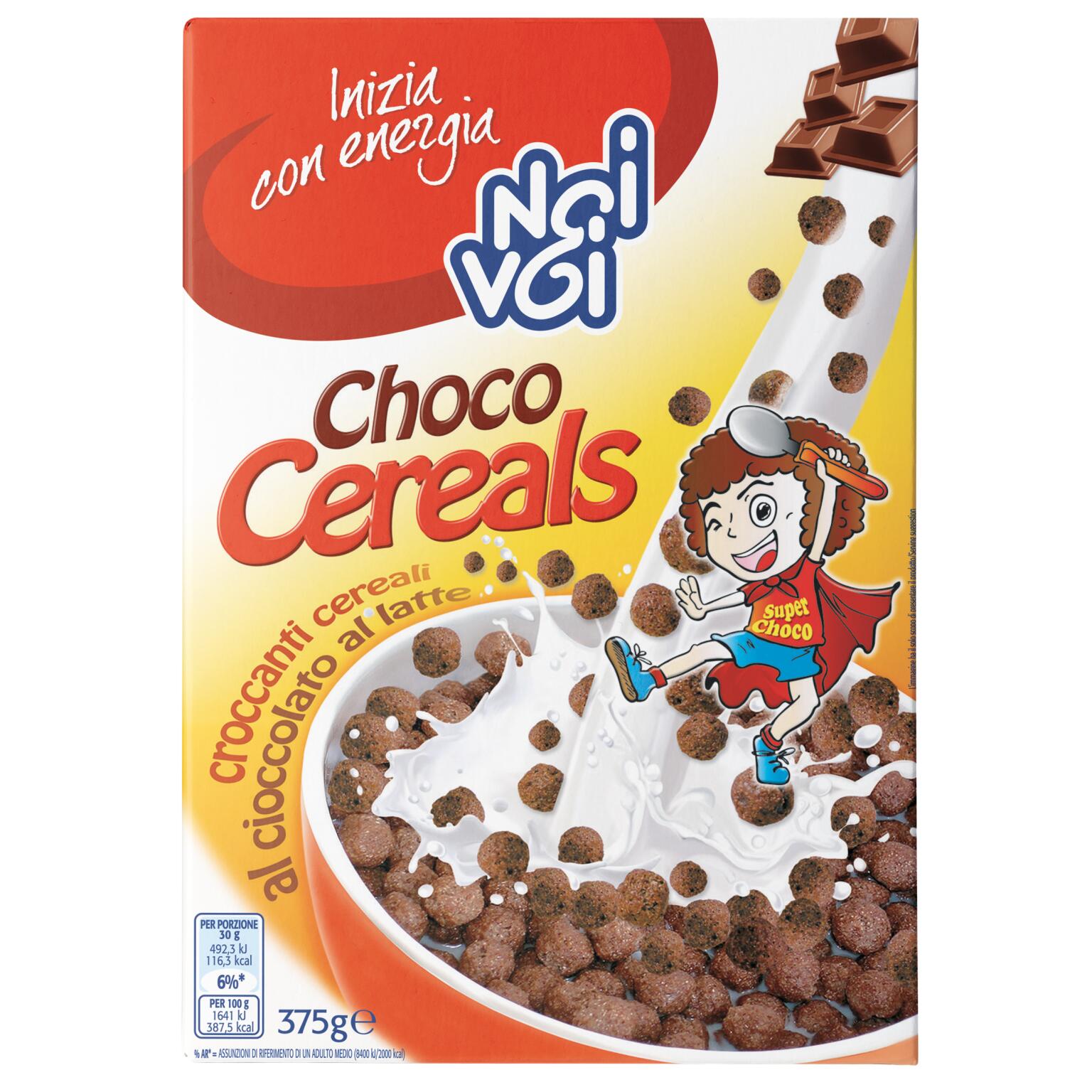 Choco cereals 375g Noi&Voi