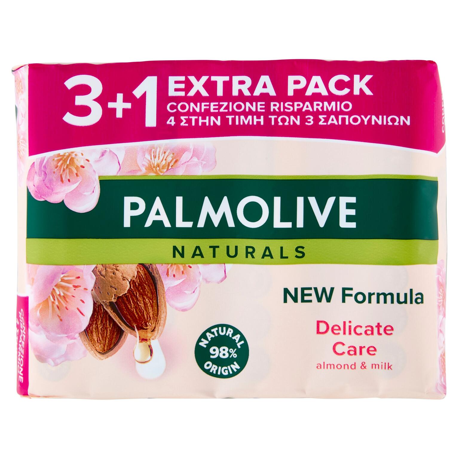 Saponetta Delicate Care Mandorla 4x90g Palmolive