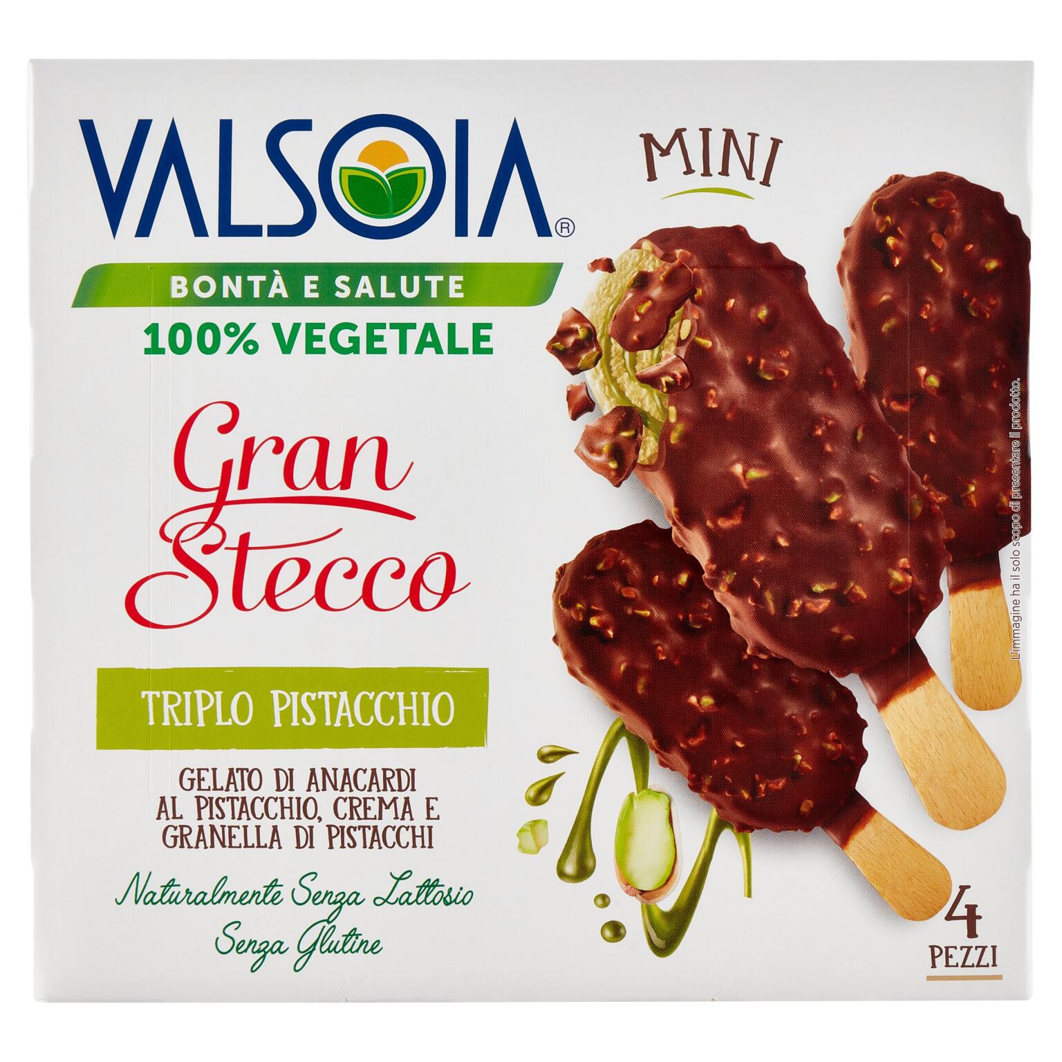 Gran stecco al pistacchio 200g valsoia (4 pz)