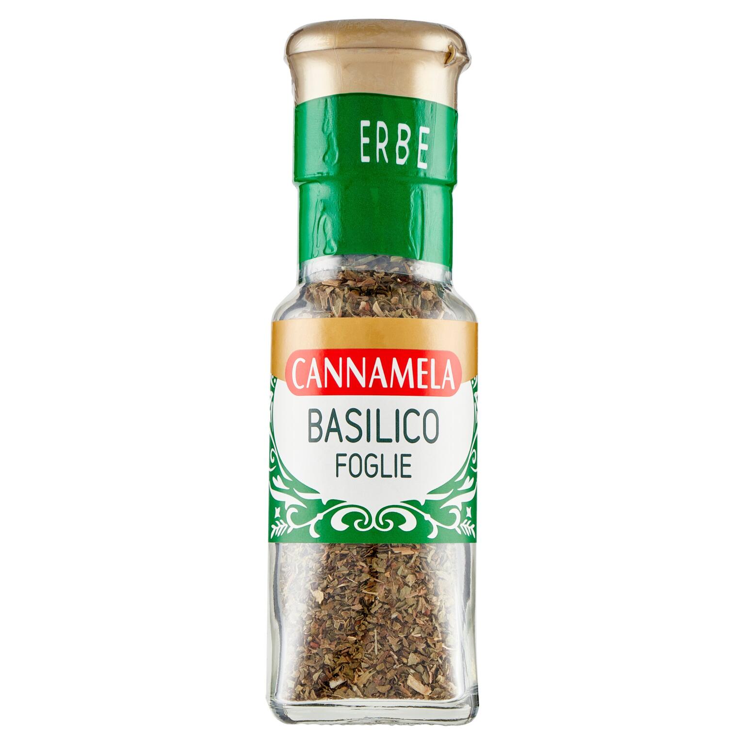Basilico foglie 15g Cannamela