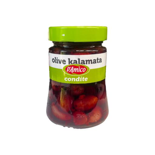 Olive Kalamata condite 180g D'Amico