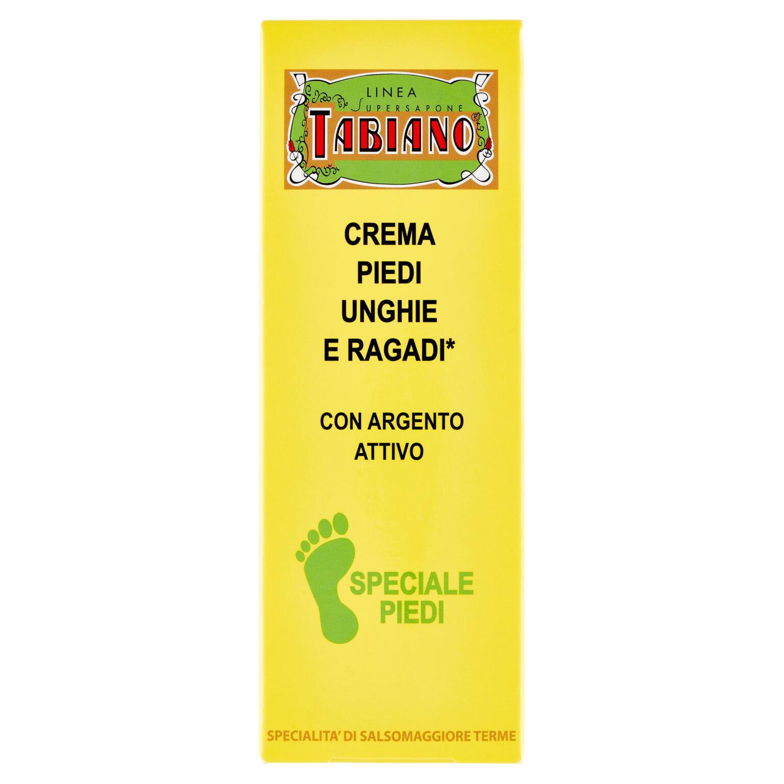Crema piedi per unghie e ragadi 75ml Tabiano