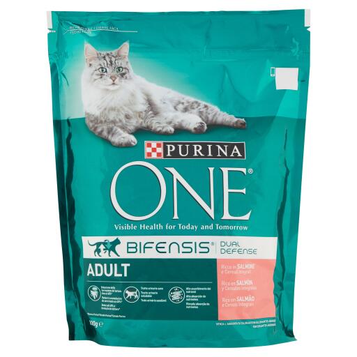Purina one cat salmone e riso 800g