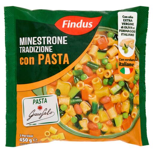 Minestrone Tradizionale con Pasta 450G Findus