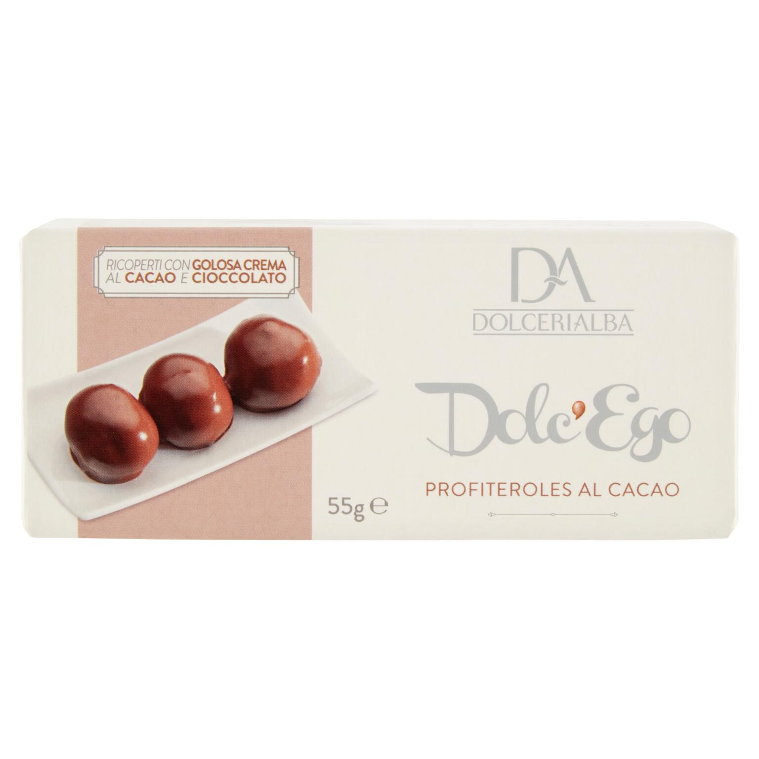 Profiteroles cacao 55g Dolc'Ego Dolceria Alba