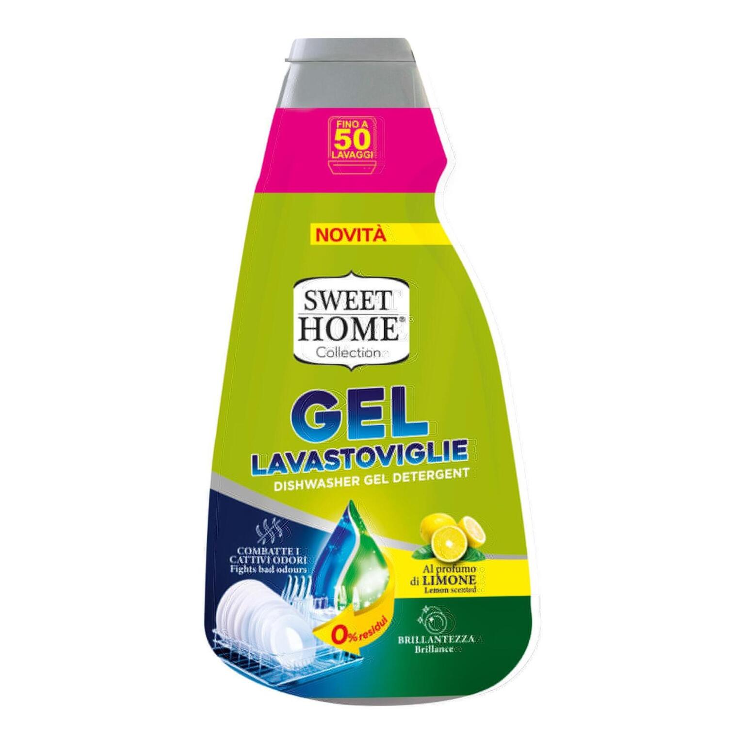 Gel lavastoviglie limone 1lt