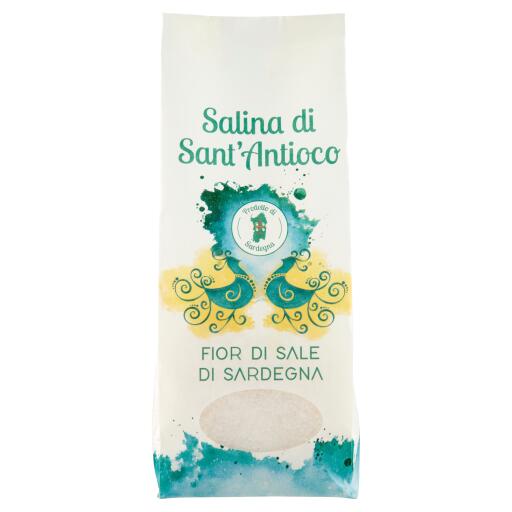 Fior di Sale di Sardegna in sacchetto di carta 350g Salina di Sant'Antioco