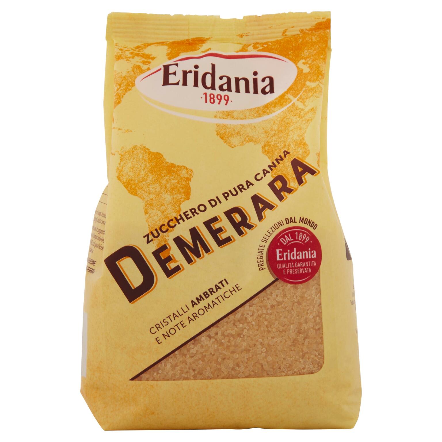 Zucchero di canna demerara 500g Eridania