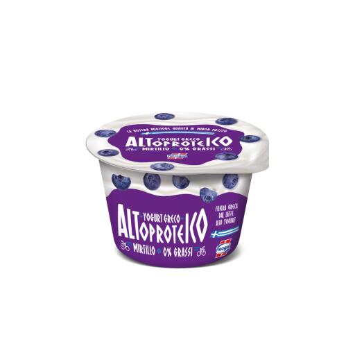 Yogurt Greco Altoproteico 0% grassi Mirtillo 150G Neogal