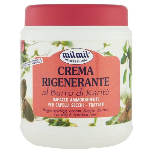 Crema per capelli Rigenerante Burro di Karitè 1l  Mil Mil