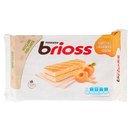 Brioss Albicocca e Cereali 280g 10pz Ferrero