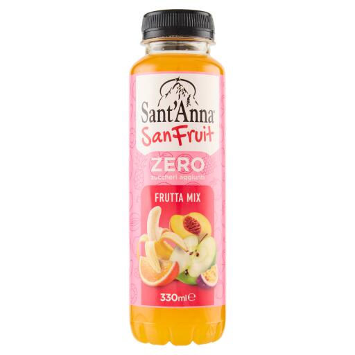 Sanfruit Zero zuccheri aggiunti Frutta Mix 330ml S