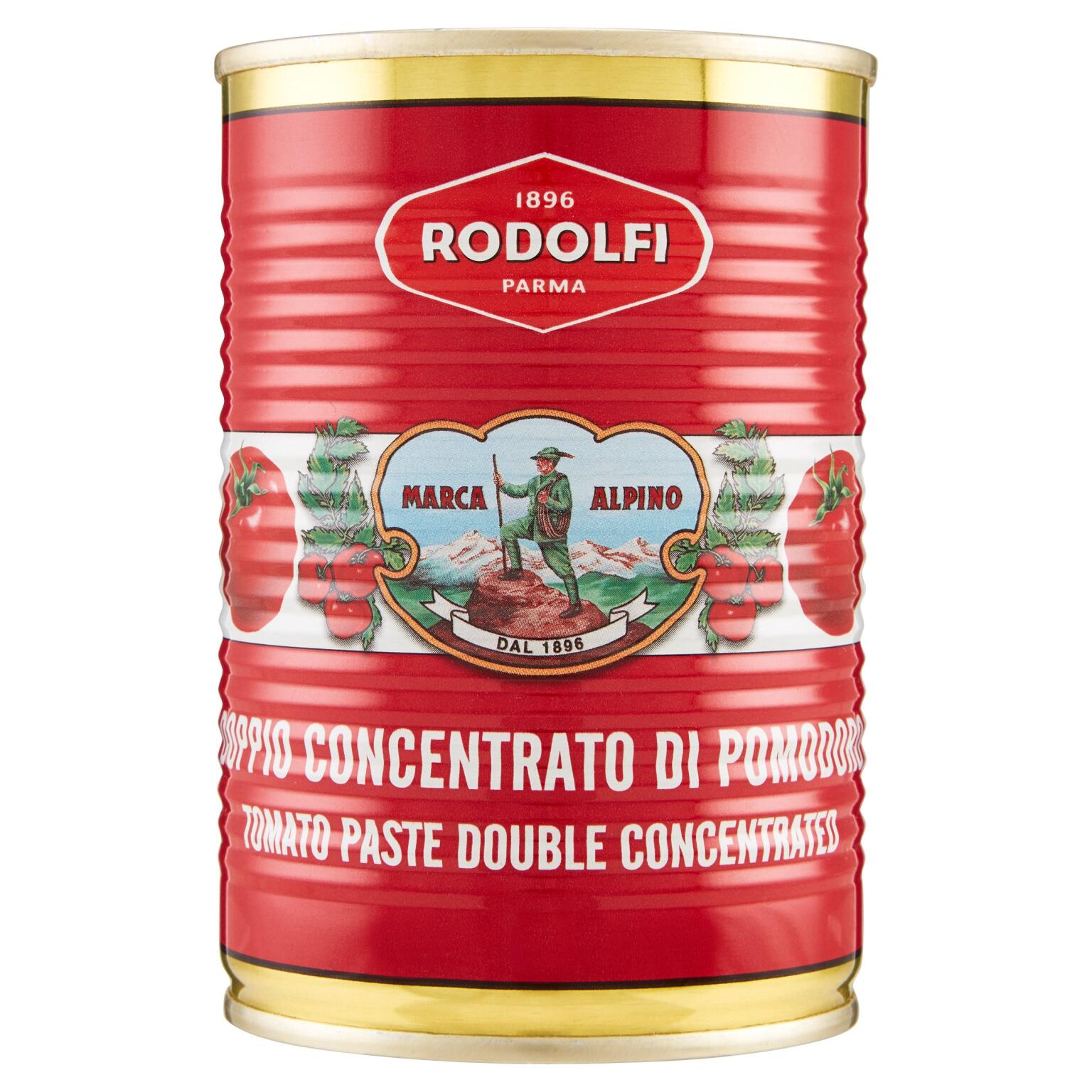 Doppio concentrato da 500g in latta Alpino
