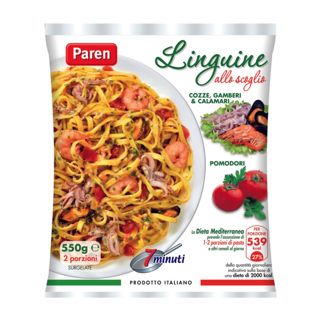 Linguine allo scoglio 550g Paren