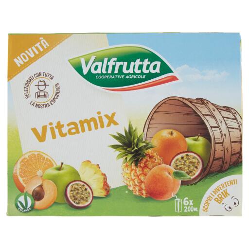Succo Ace Brick 6x200ml Valfrutta