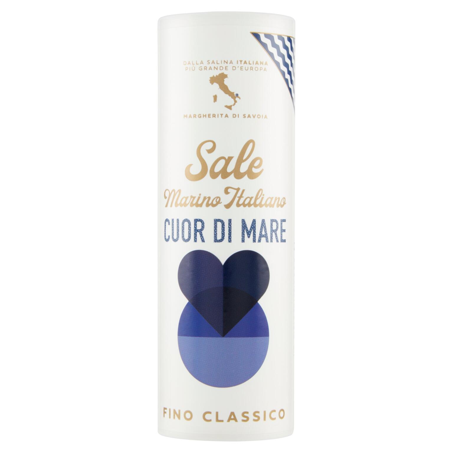 Sale fino dispenser 250g Cuore di mare