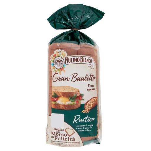Gran Bauletto rustico con cereali e semi 500g Mulino Bianco