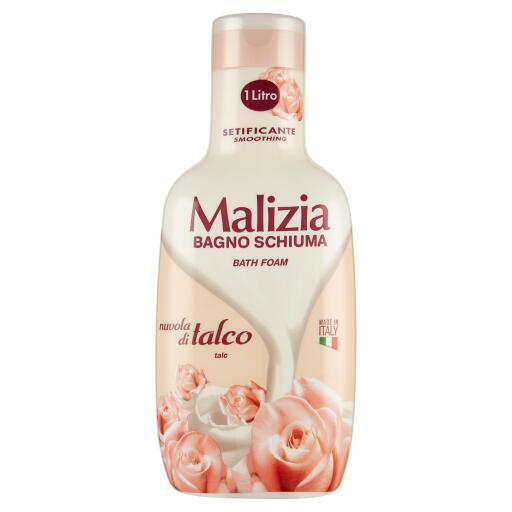 Bagnoschiuma nuvola di talco 1L Malizia
