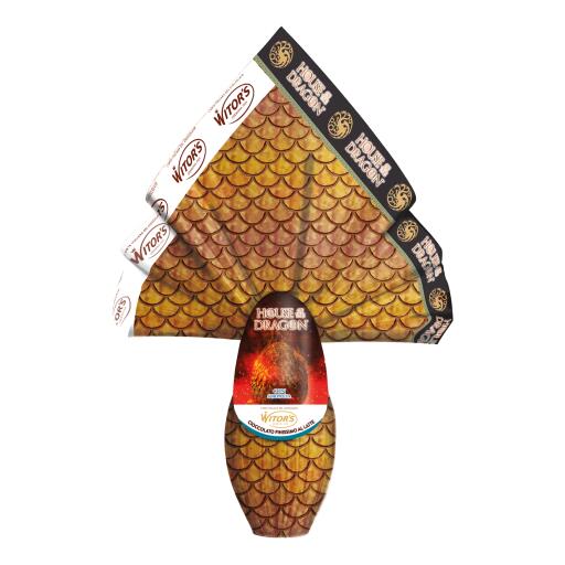 Uovo di cioccolato al latte House of the Dragon 240g