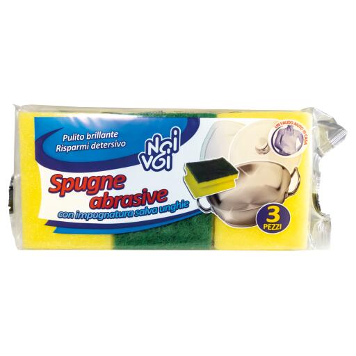 Spugne abrasive salva unghie 3 pezzi Noi&Voi