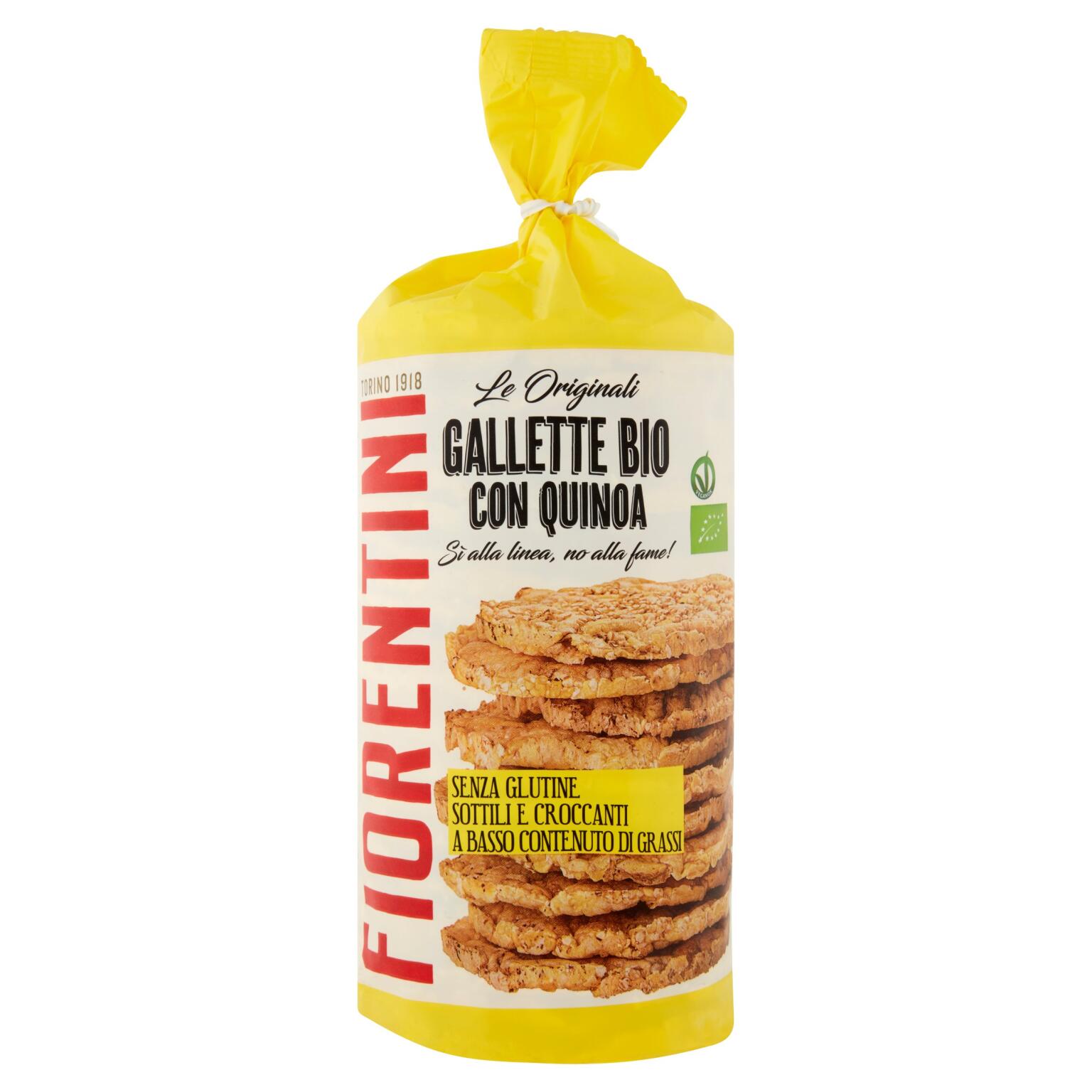 Gallette quinoa Bio 120g Fiorentini senza glutine