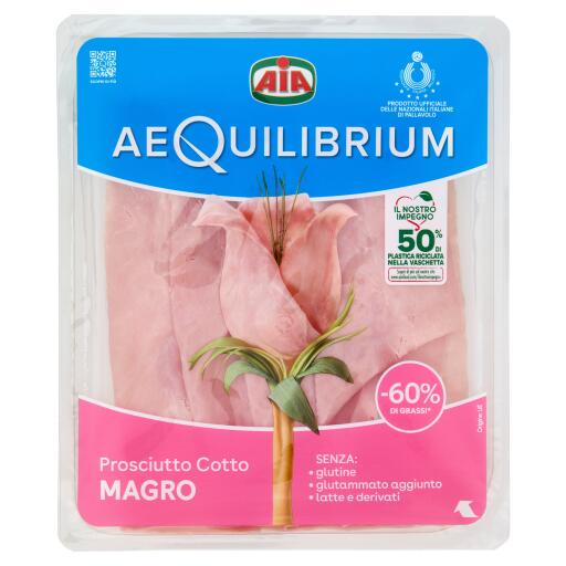 Prosciutto Cotto Magro 100g Aequilibrium