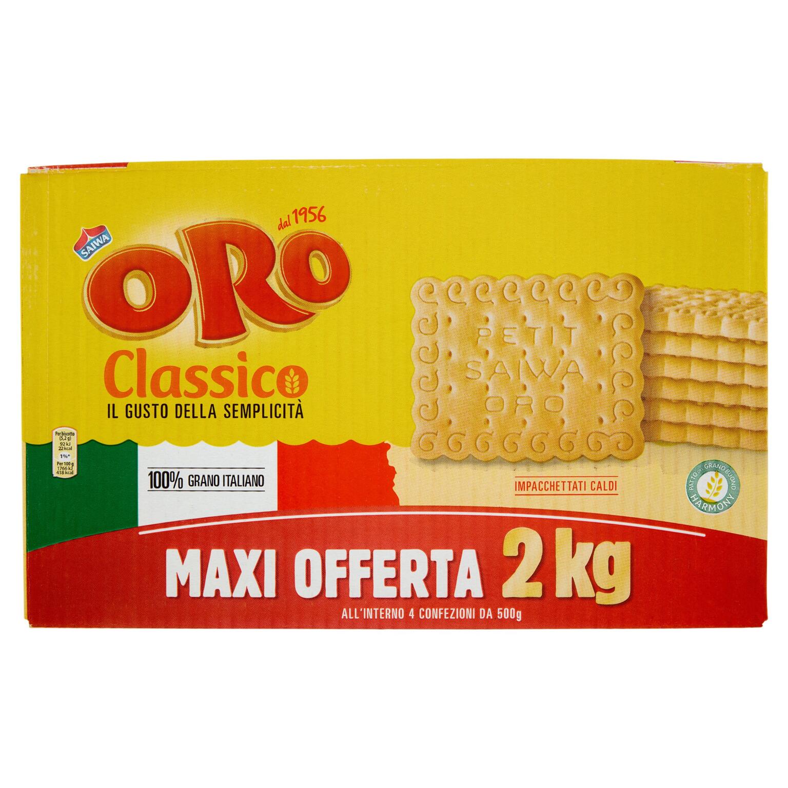 Biscotti Oro saiwa valigetta da 2kg