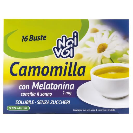 Noi&Voi Camomilla con Melatonina 16 Filtri