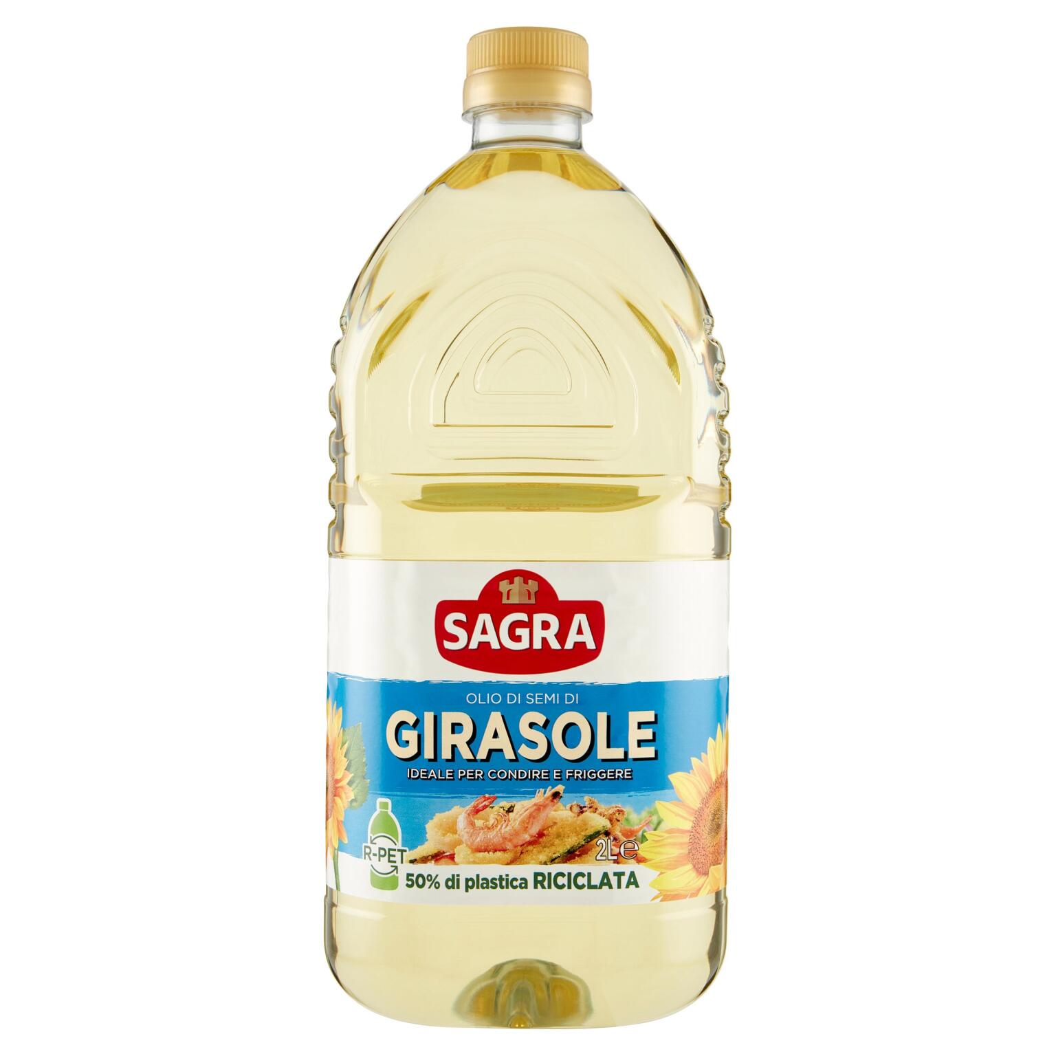 Olio di semi di girasole 2L Sagra