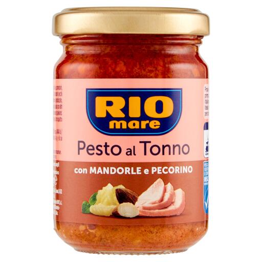 Pesto al Tonno Mandorla&Pecorino 130g Rio Mare