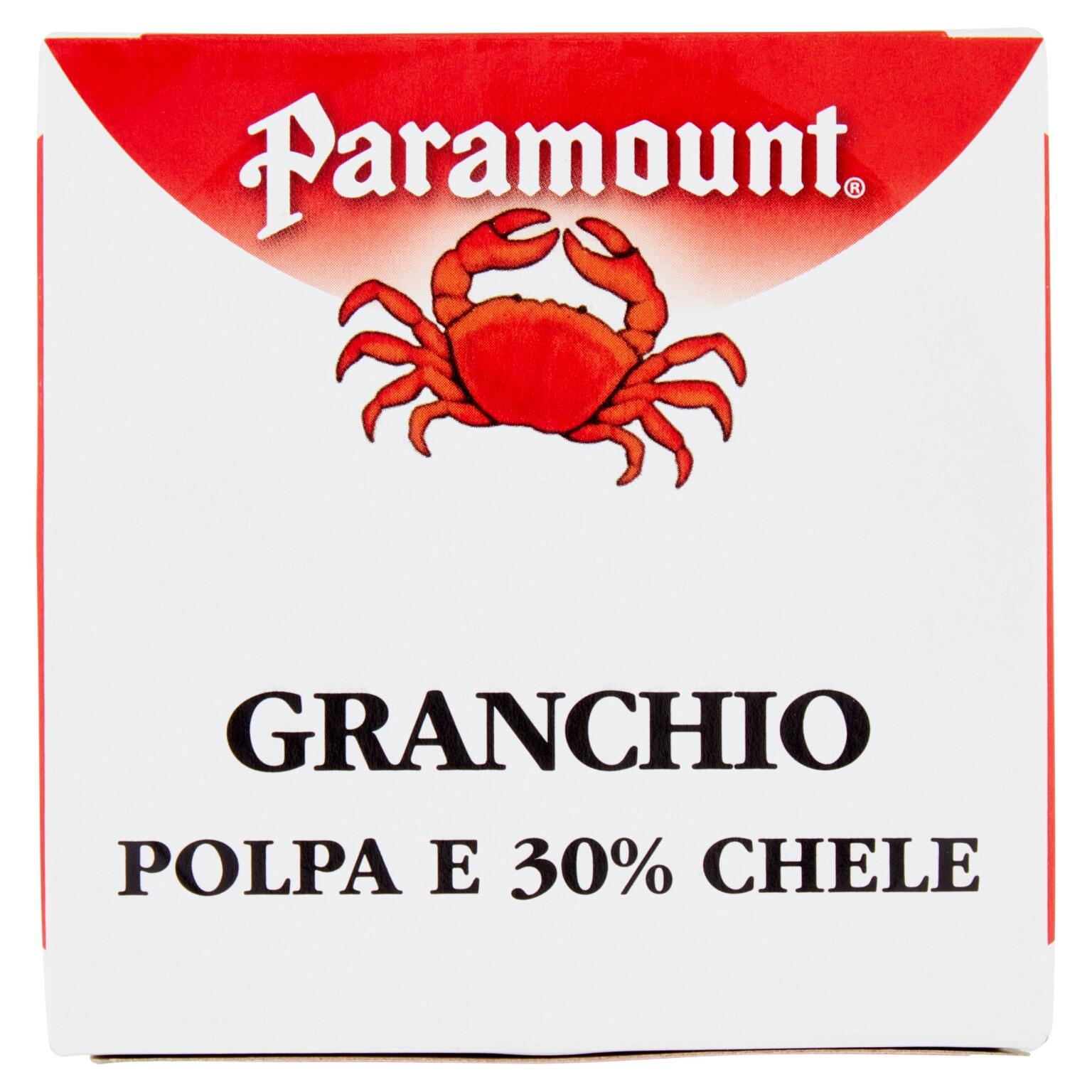 Polpa di granchio naturale 121g, Paramount 30% chele