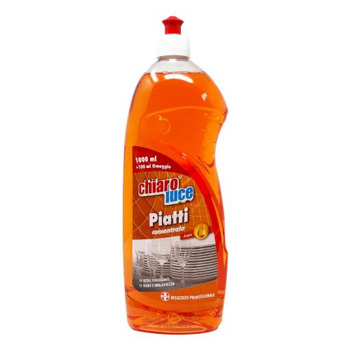Detersivo Piatti Concentrato Aceto 1lt Chiaro Luce