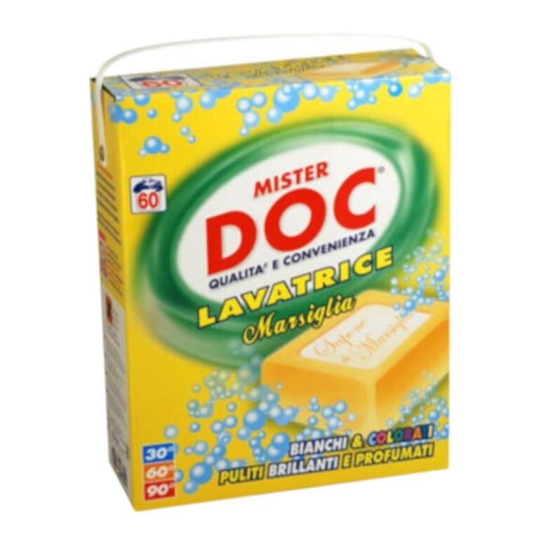 Detersivo in polvere di Marsiglia 60 misurini Mr.Doc