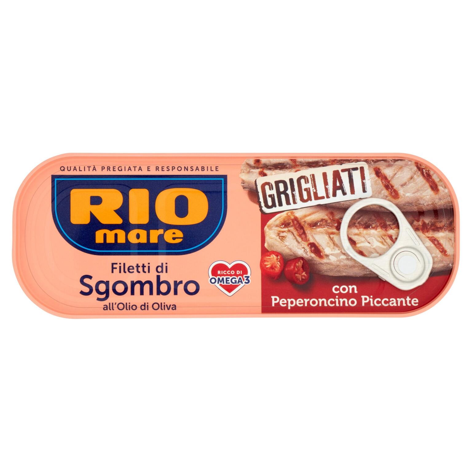 Sgombri grigliati piccanti 120g Rio Mare