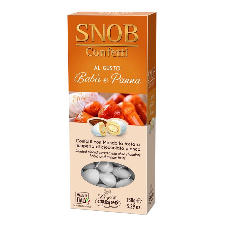 Confetti Snob babà e panna 150g Crispo
