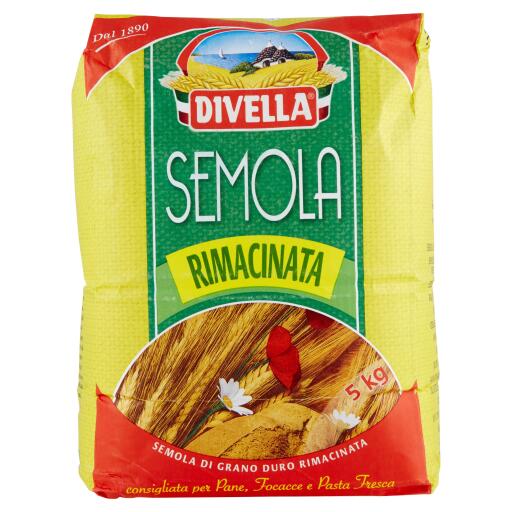 Semola Rimacinata 5kg Divella