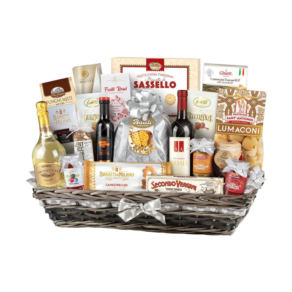 Cesto Natalizio Alfiere 21 pezzi Re Regalo