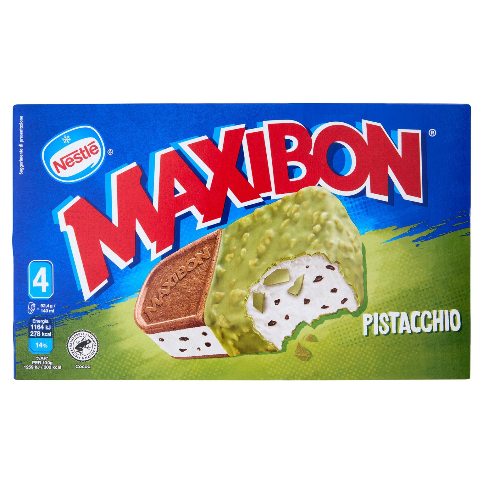 Maxibon Pistacchio Motta conf.da 4 pezzi