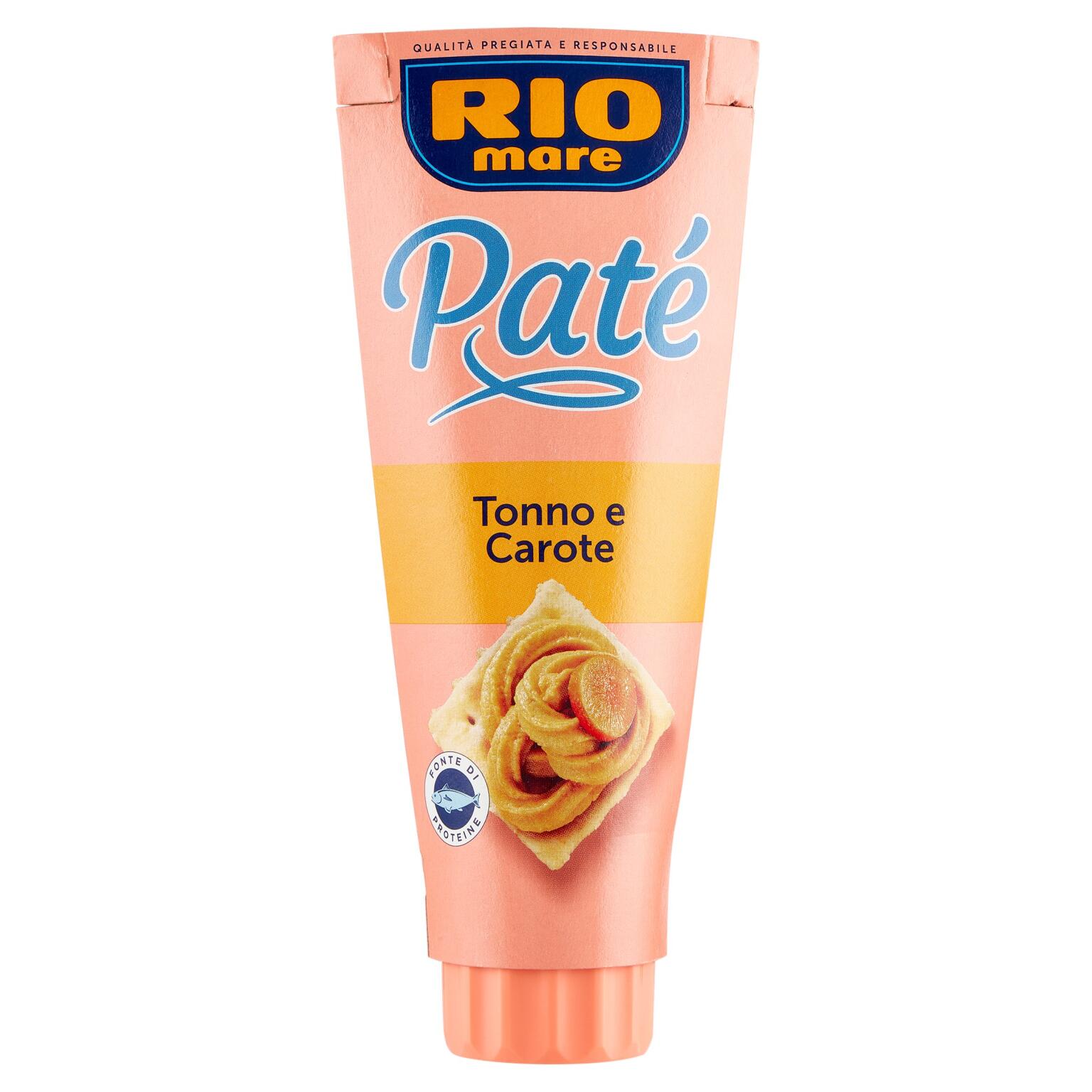 Patè tonno e carote 100g Rio Mare