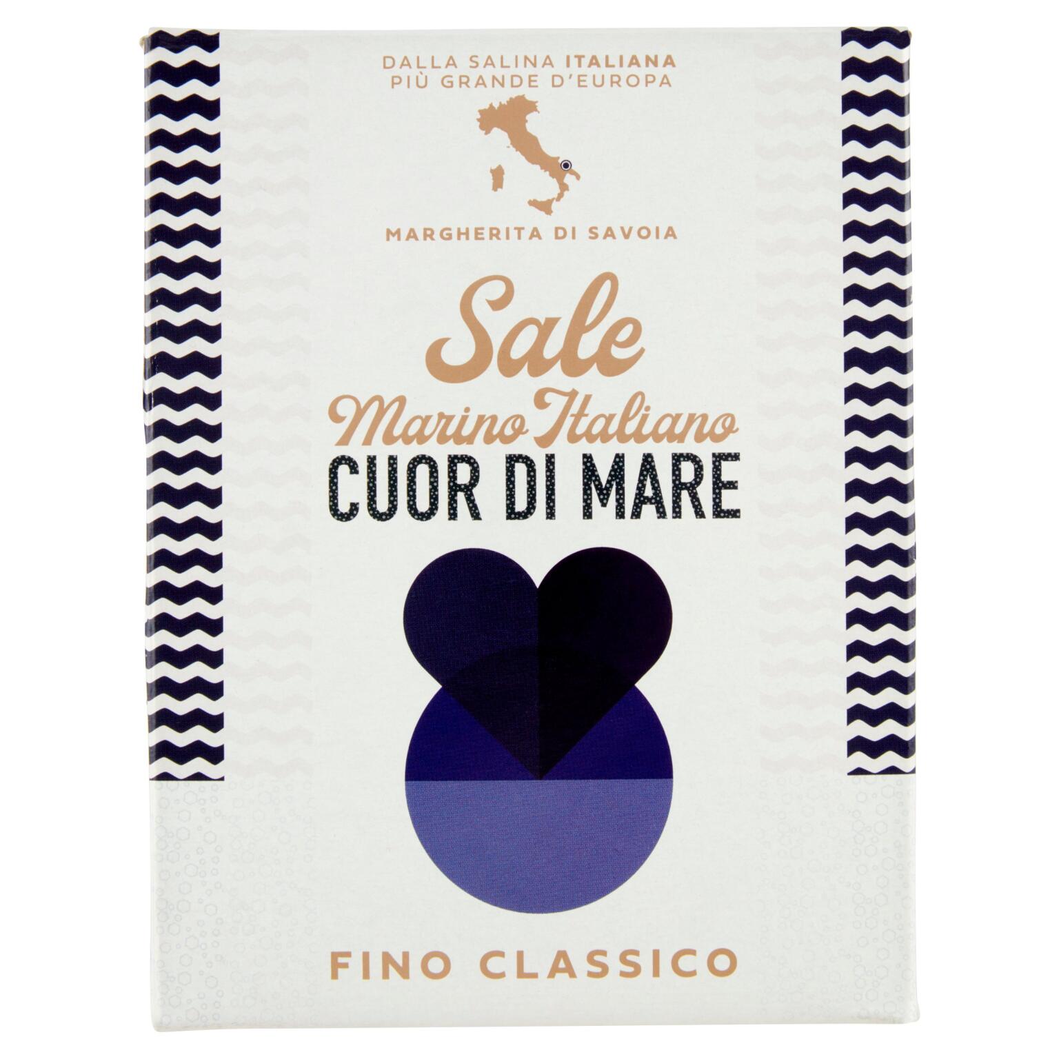 Sale fino astuccio 1Kg Cuor di Mare