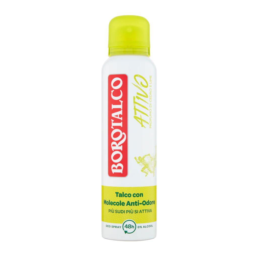 Deodorante Borotalco spray giallo 150ml