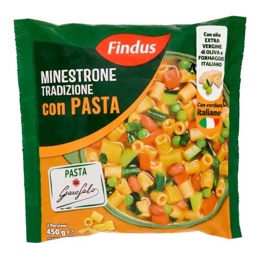 Minestrone Tradizionale con Pasta 450G Findus