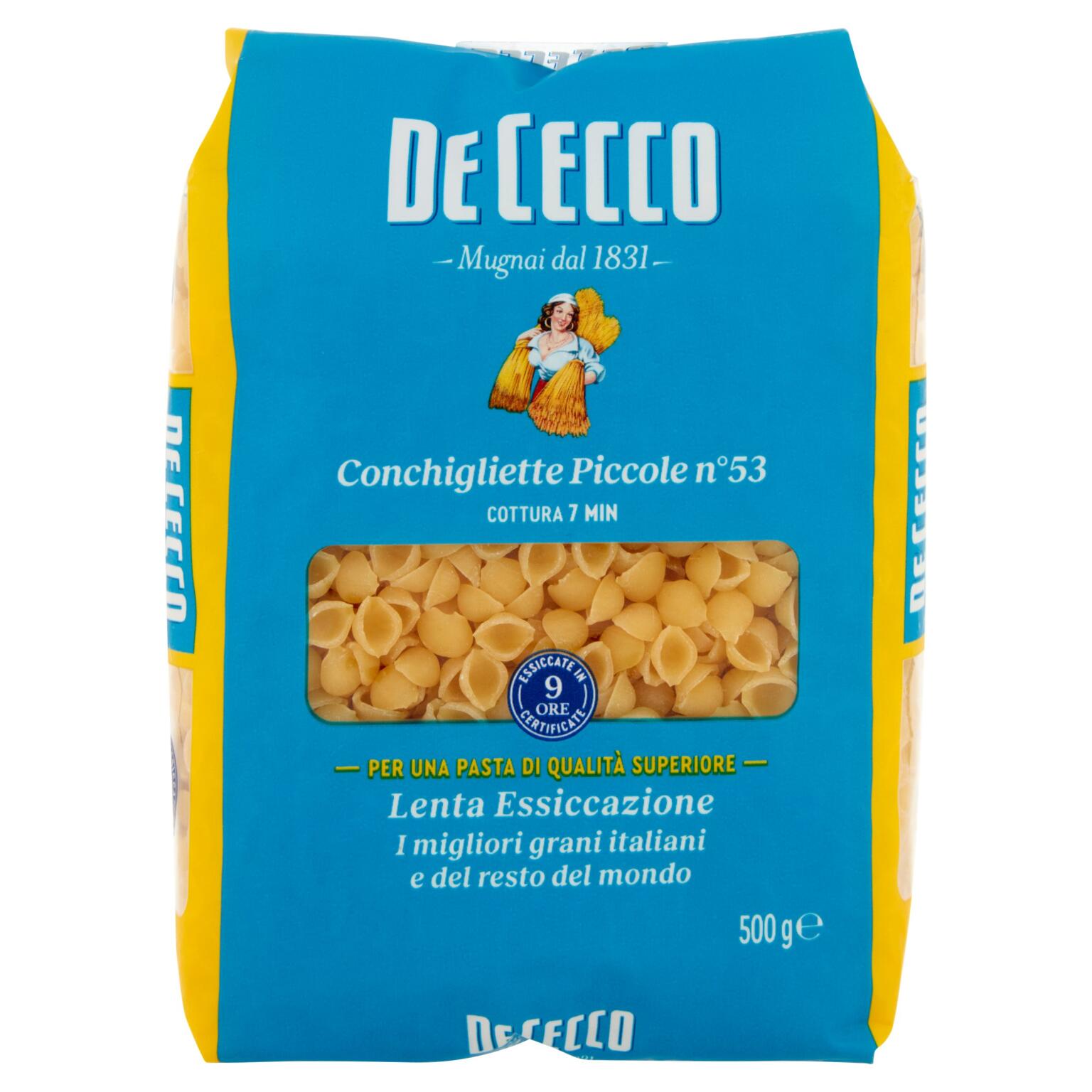 Pastina di semola di grano duro conchigliette 500gDe Cecco