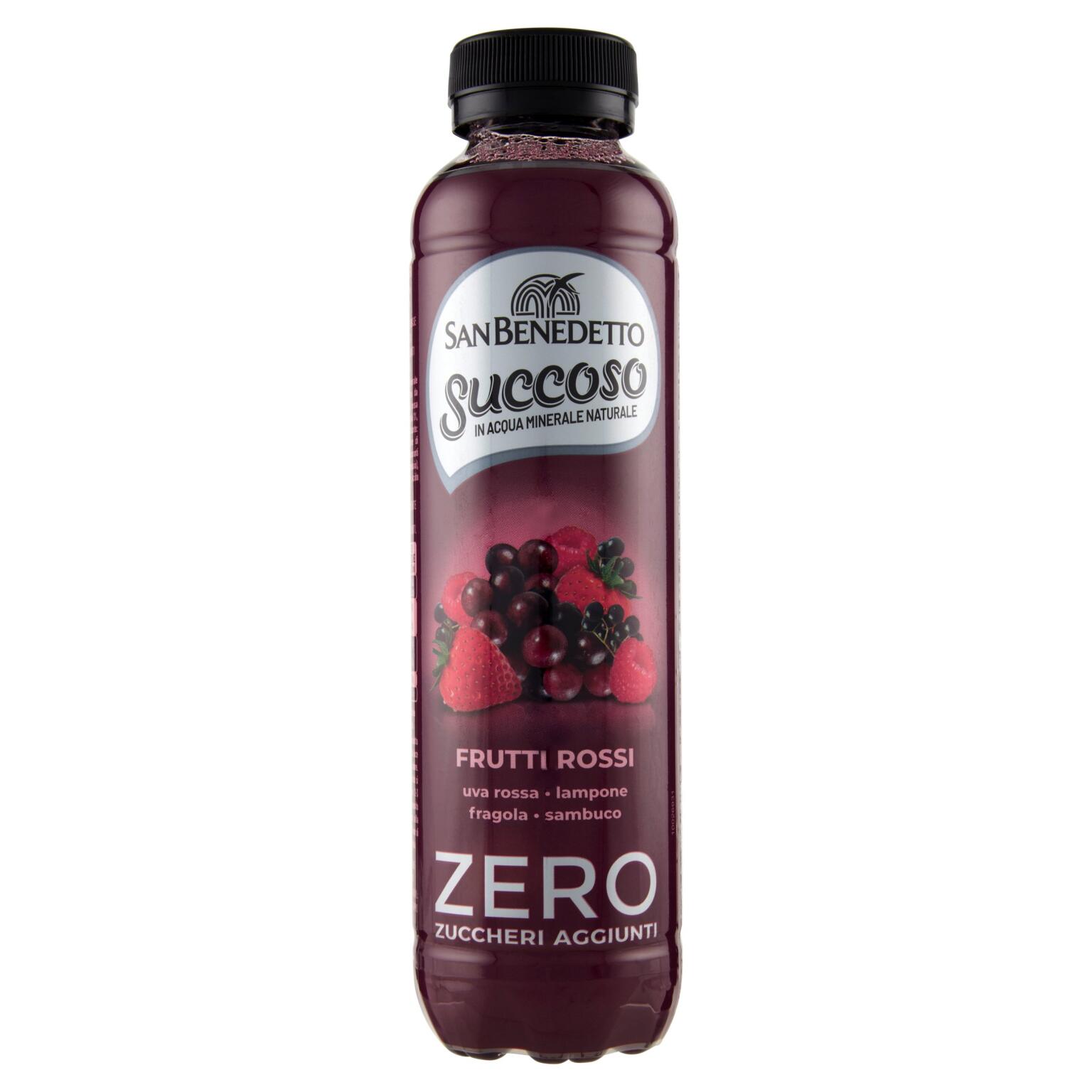 Succoso zero frutti rossi 40cl San Benedetto