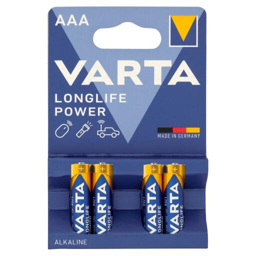 Pila ministilo High Energy AAA blister 4 pezzi Varta