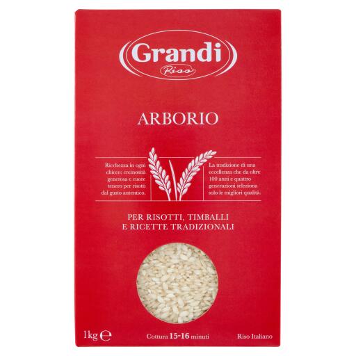 Riso Arborio 1kg sottovuoto