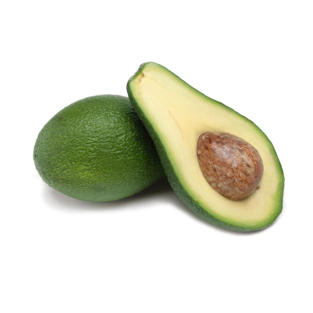 Avocado verde confezionato