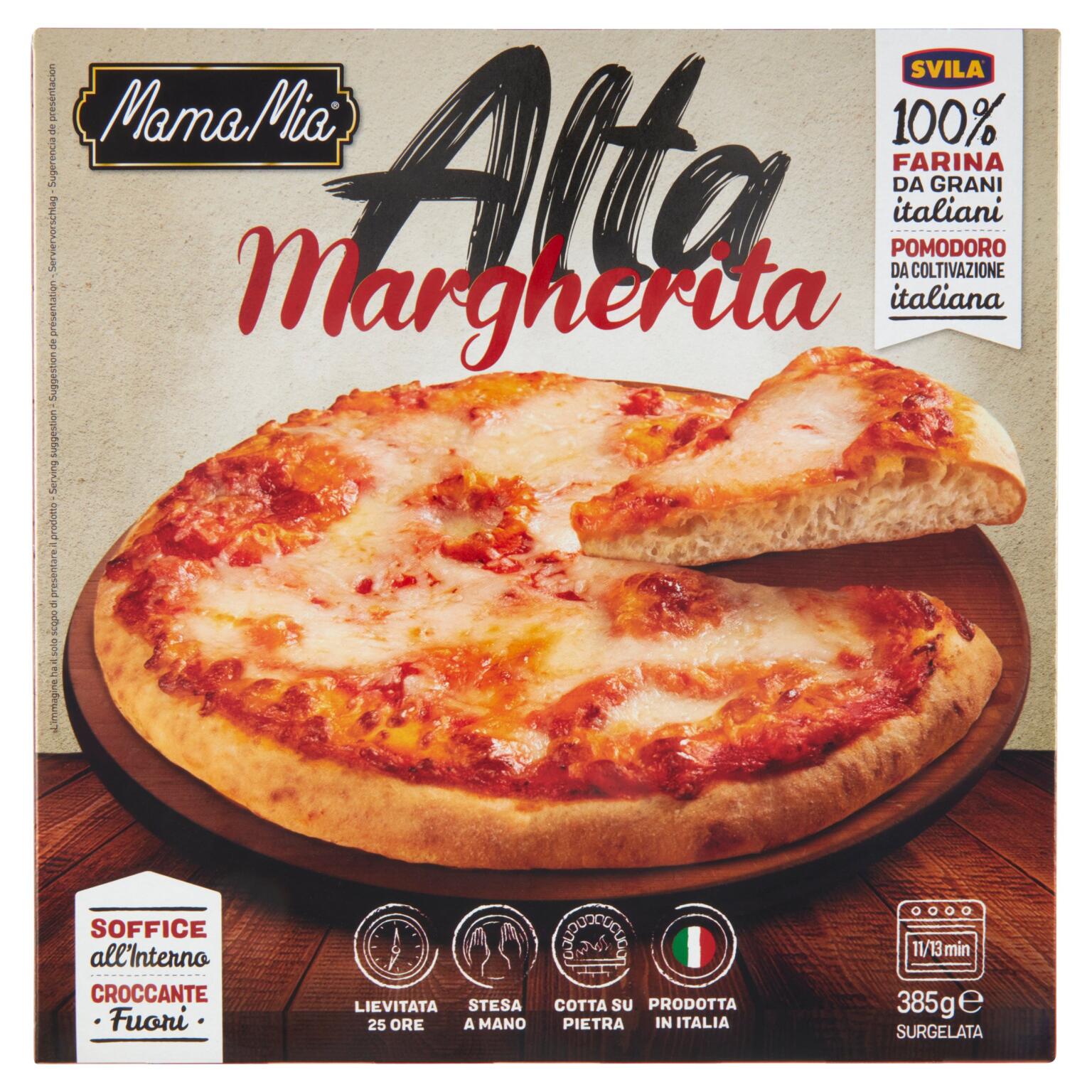 Pizza Margherita Alta 385g MamaMia