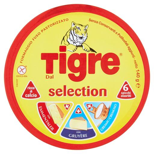 Formaggini Selection 6 spicchi 140g Tigre